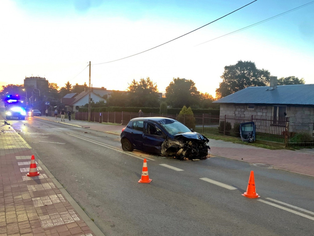 Poważny wypadek na ul. Mickiewicza w Tarnobrzegu