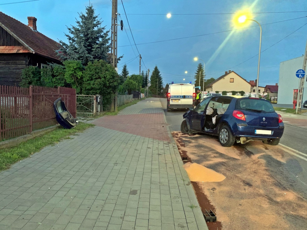 Poważny wypadek na ul. Mickiewicza w Tarnobrzegu