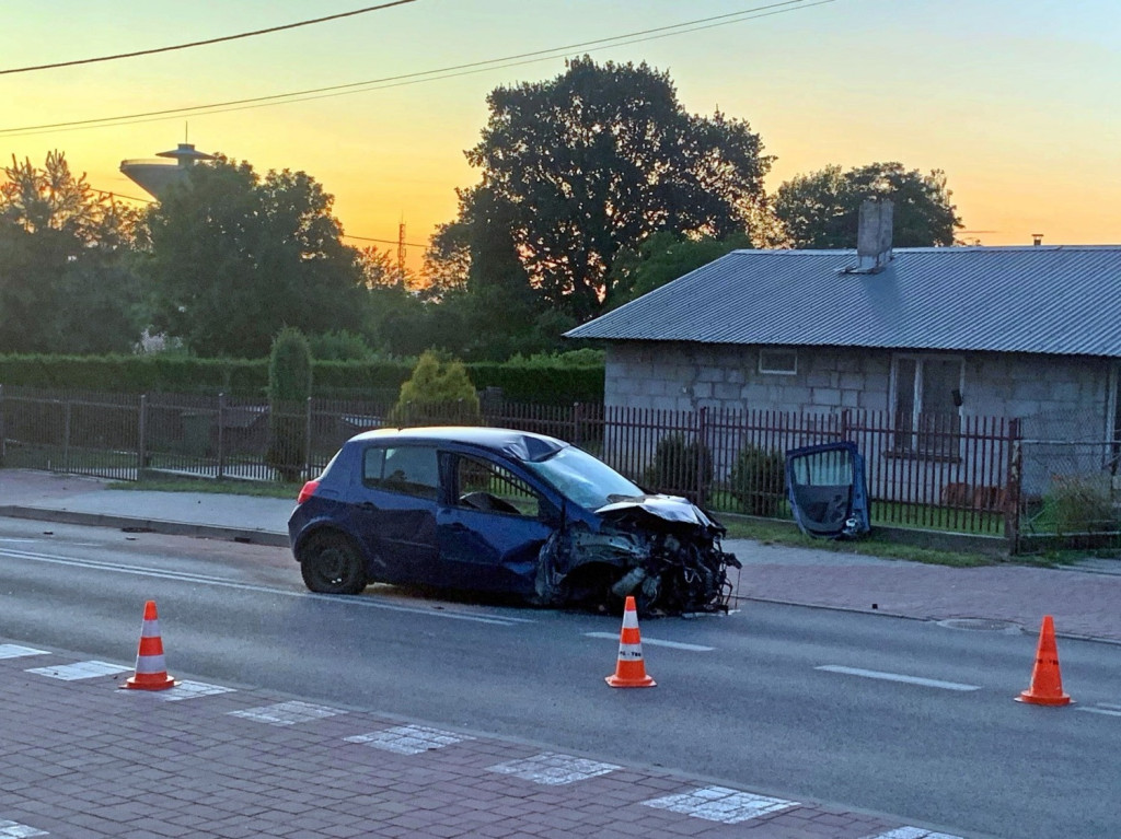 Poważny wypadek na ul. Mickiewicza w Tarnobrzegu
