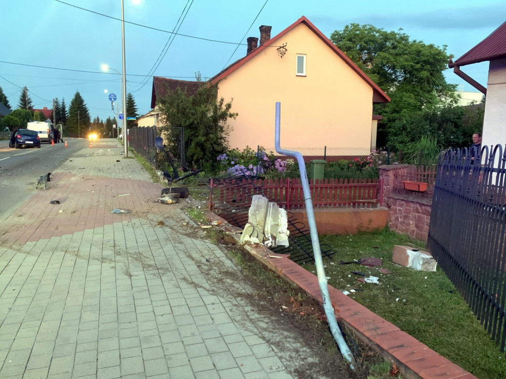 Poważny wypadek na ul. Mickiewicza w Tarnobrzegu