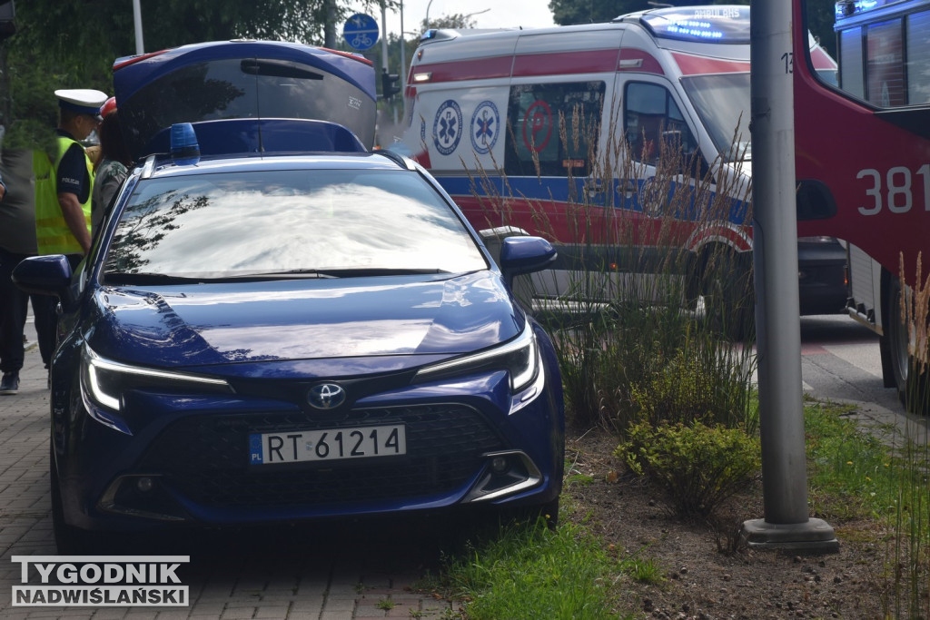 Wypadek w Tarnobrzegu (14.07.25 r.)