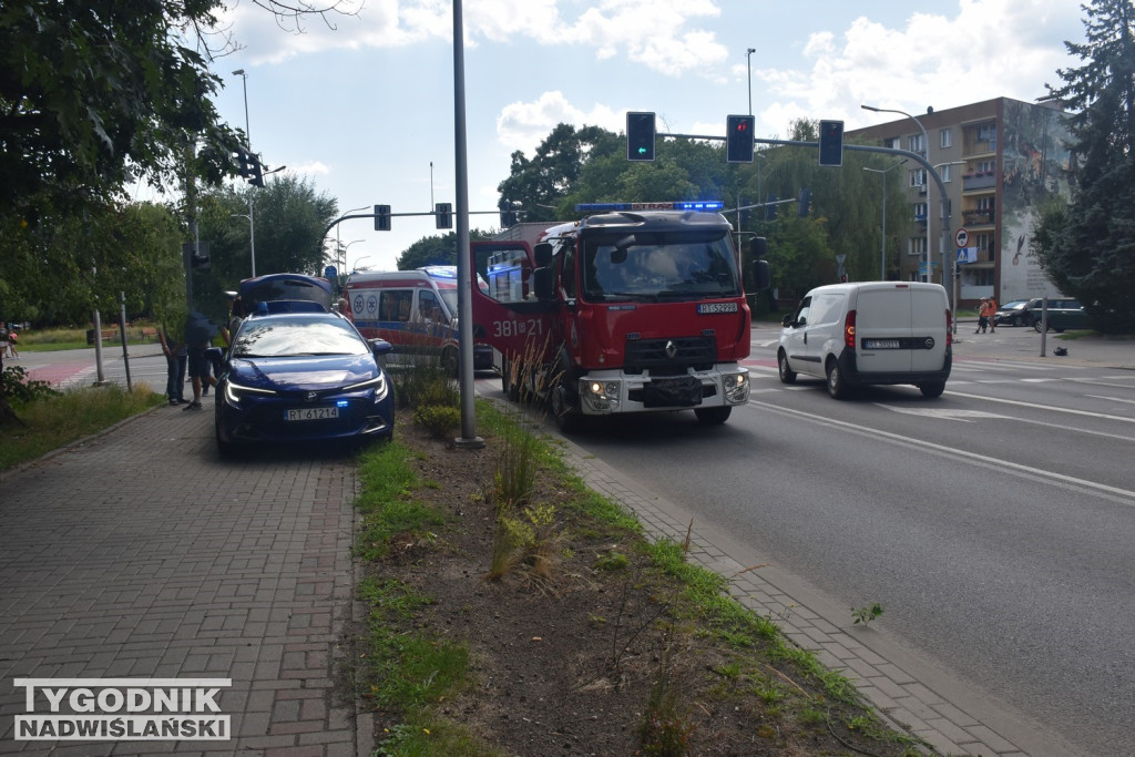 Wypadek w Tarnobrzegu (14.07.25 r.)