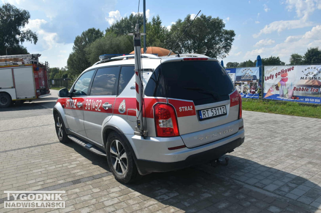 Wypadek jachtu na Jeziorze Tarnobrzeskim