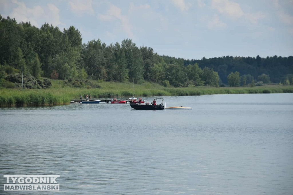 Wypadek jachtu na Jeziorze Tarnobrzeskim