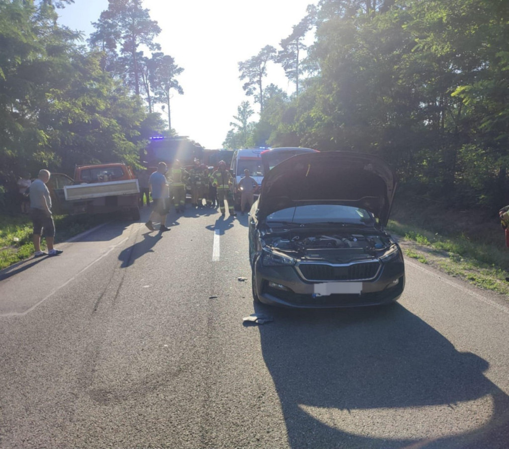 Wypadek w Golejowie