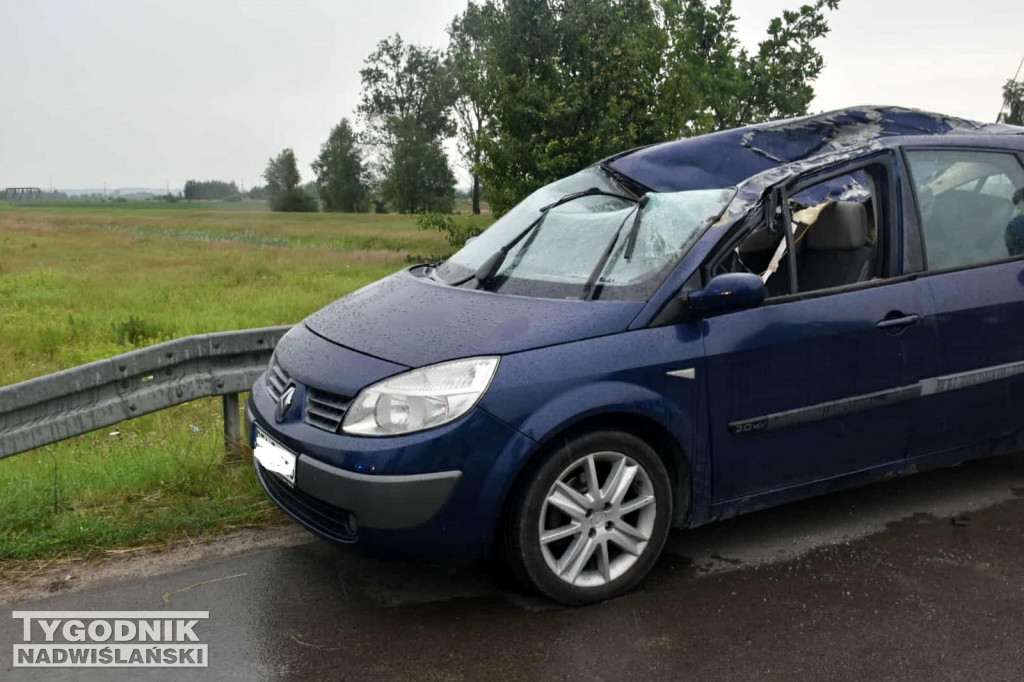 Wypadek na ulicy J. Bema w Tarnobrzegu