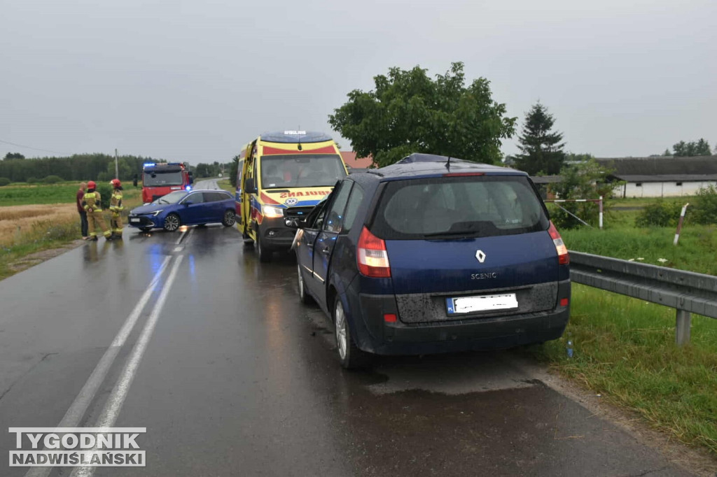 Wypadek na ulicy J. Bema w Tarnobrzegu