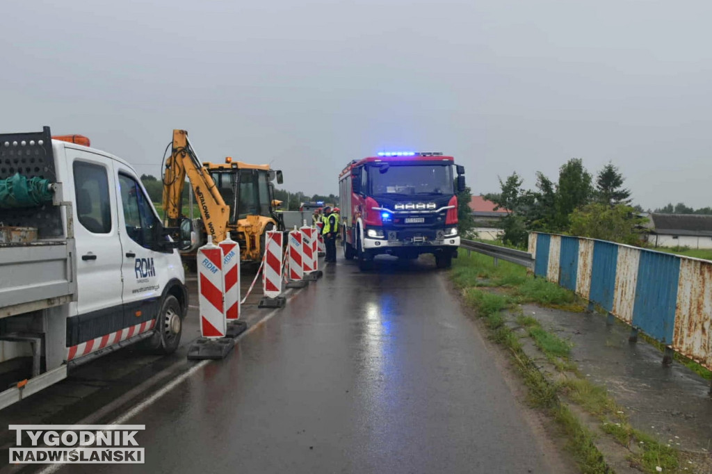 Wypadek na ulicy J. Bema w Tarnobrzegu