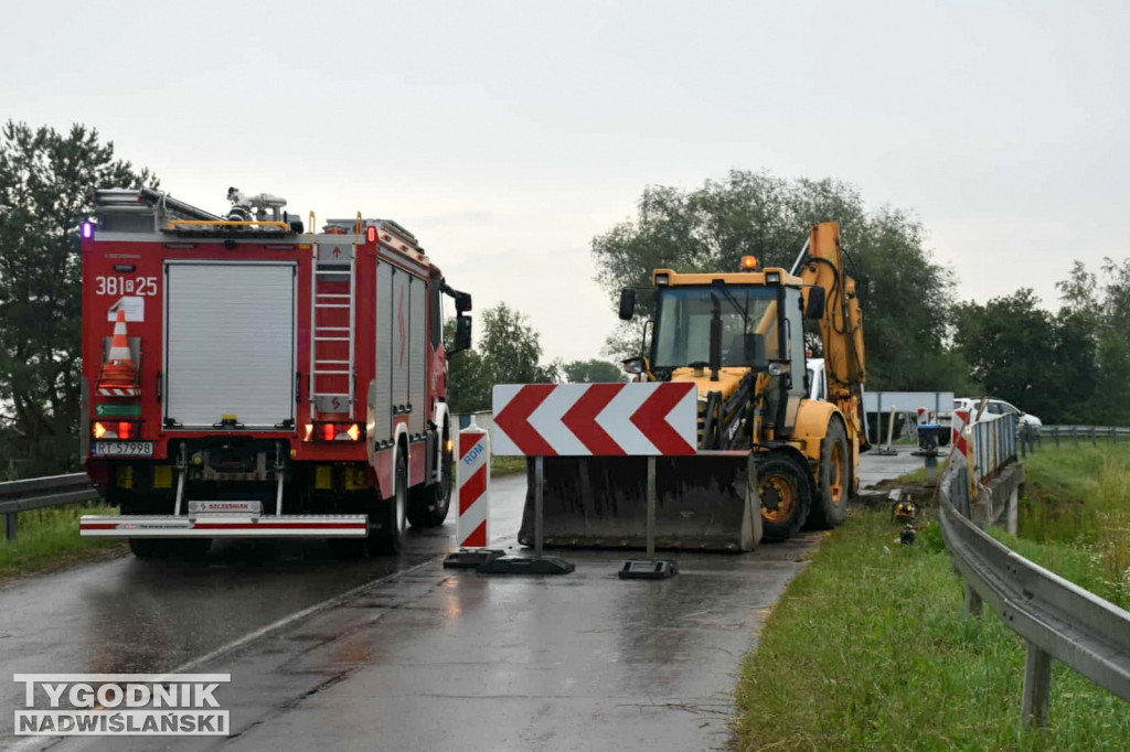 Wypadek na ulicy J. Bema w Tarnobrzegu