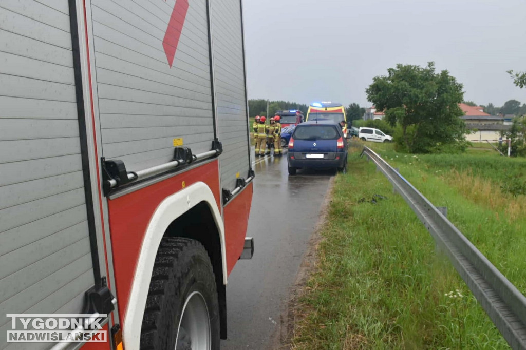 Wypadek na ulicy J. Bema w Tarnobrzegu
