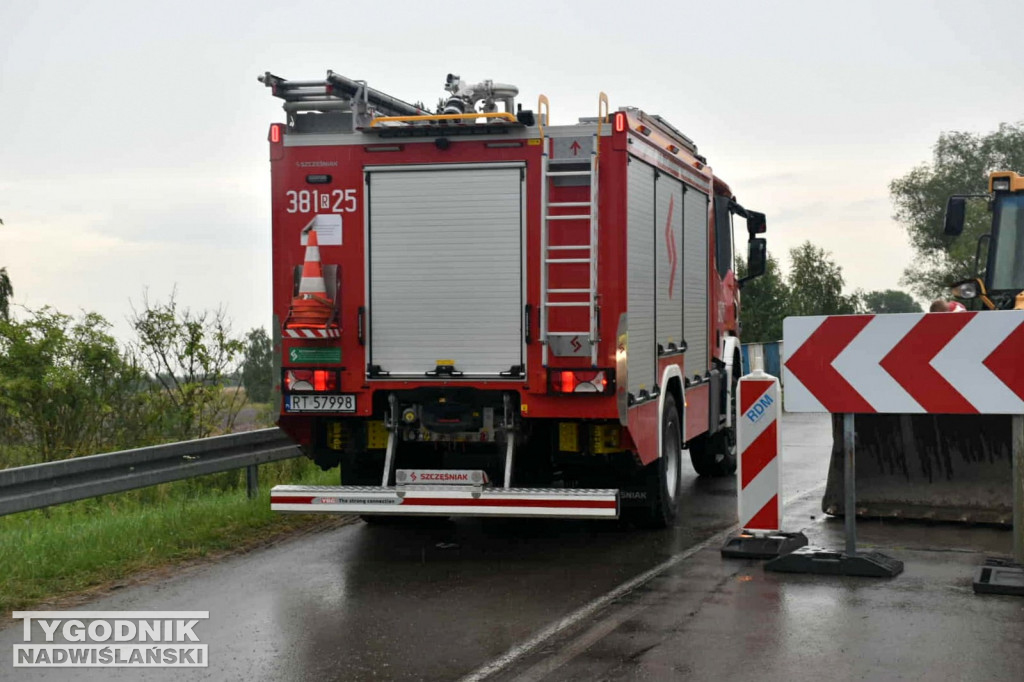 Wypadek na ulicy J. Bema w Tarnobrzegu