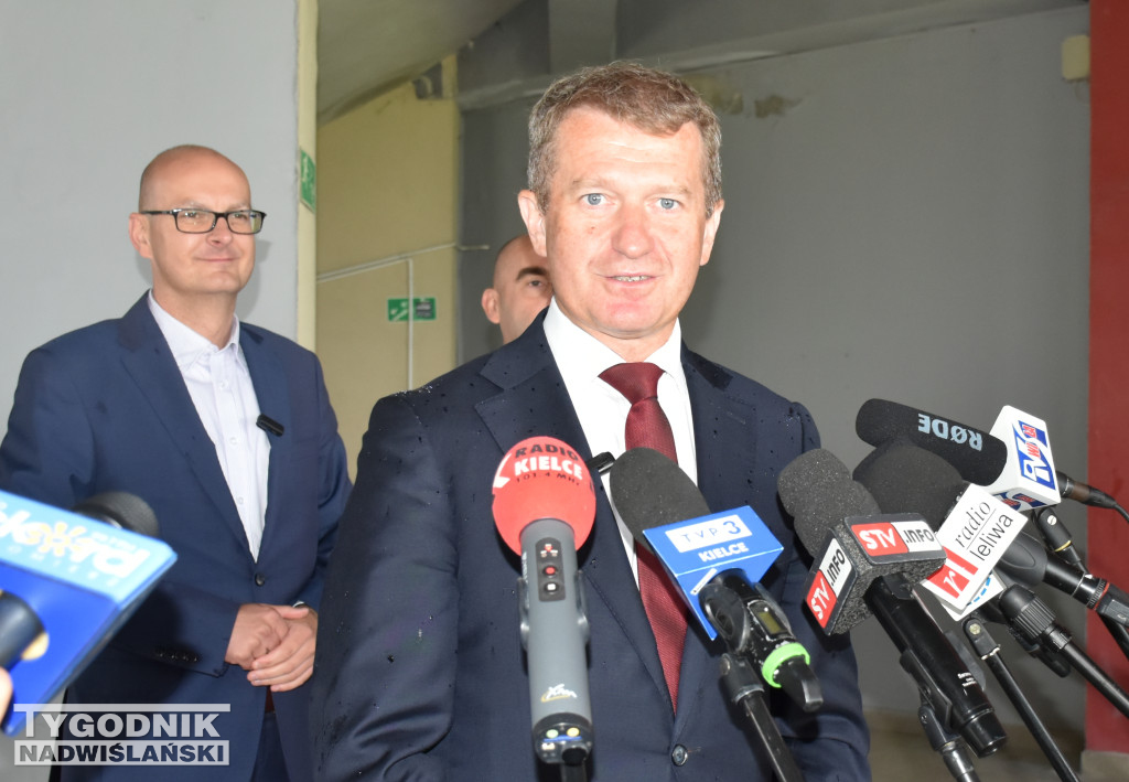 Wiceminister Ireneusz Raś w Sandomierzu