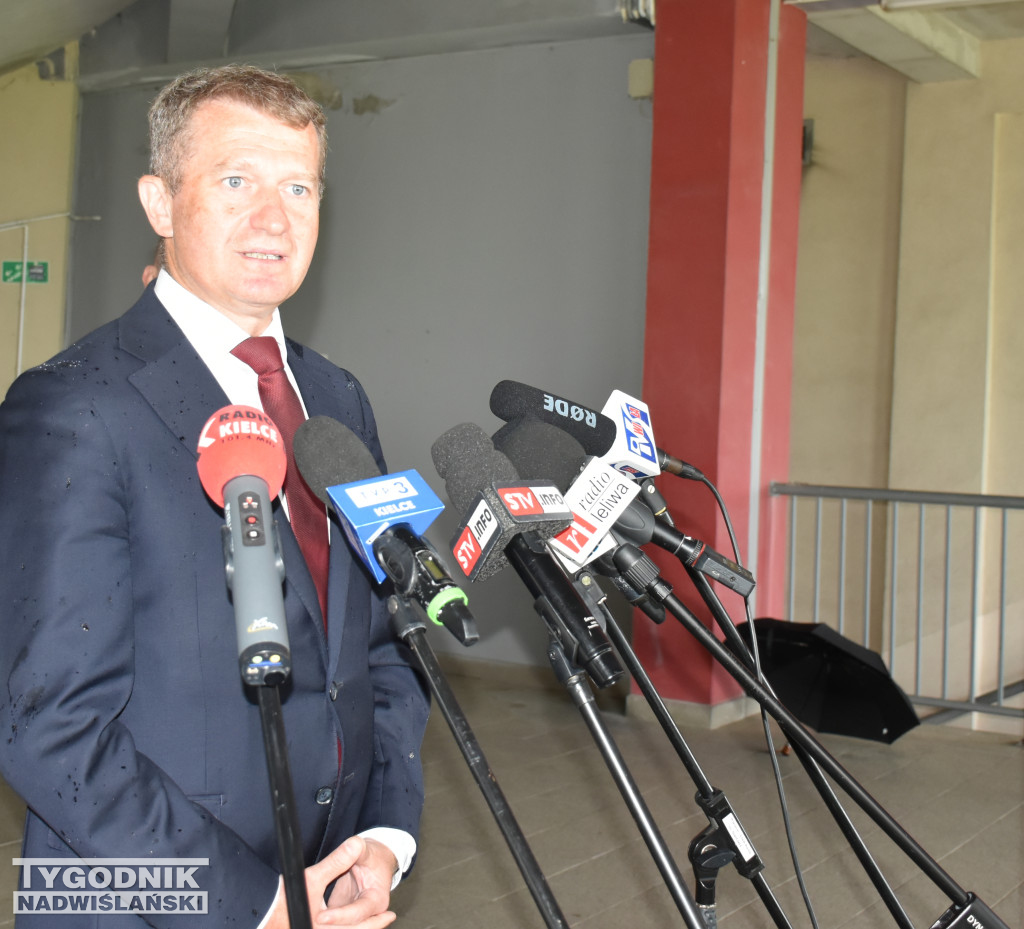 Wiceminister Ireneusz Raś w Sandomierzu