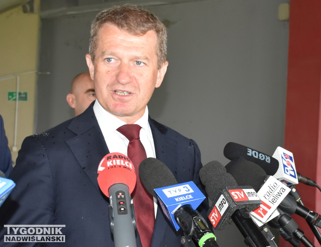 Wiceminister Ireneusz Raś w Sandomierzu