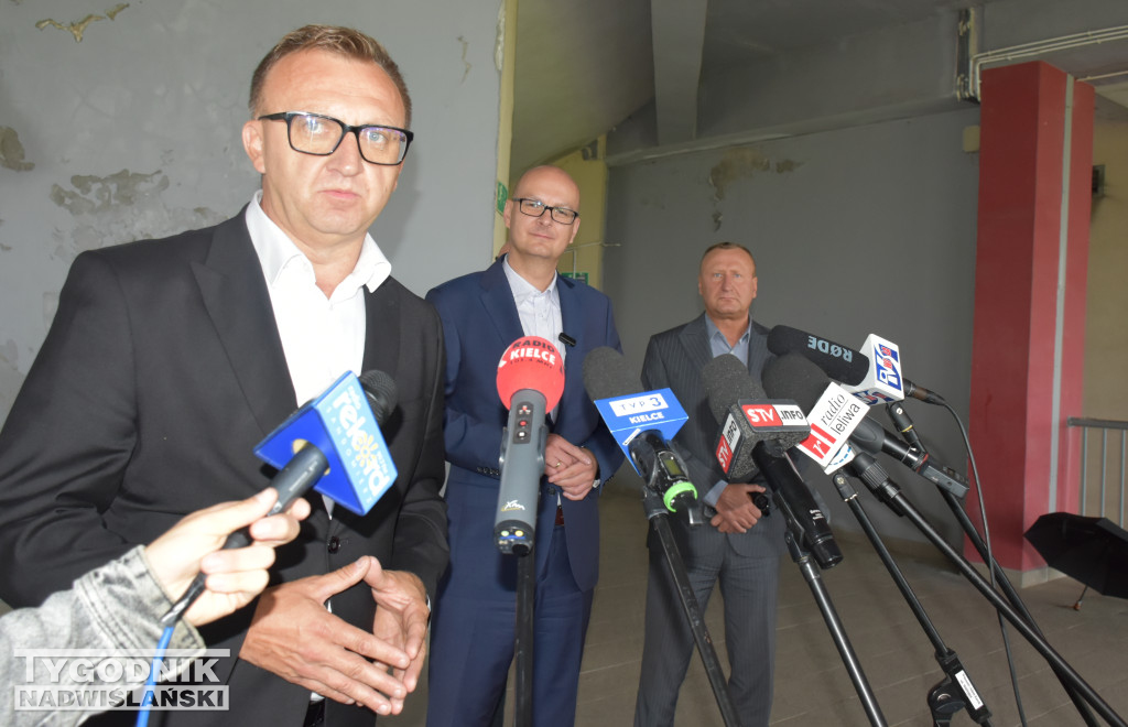 Wiceminister Ireneusz Raś w Sandomierzu
