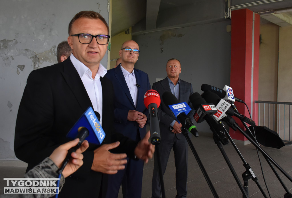 Wiceminister Ireneusz Raś w Sandomierzu