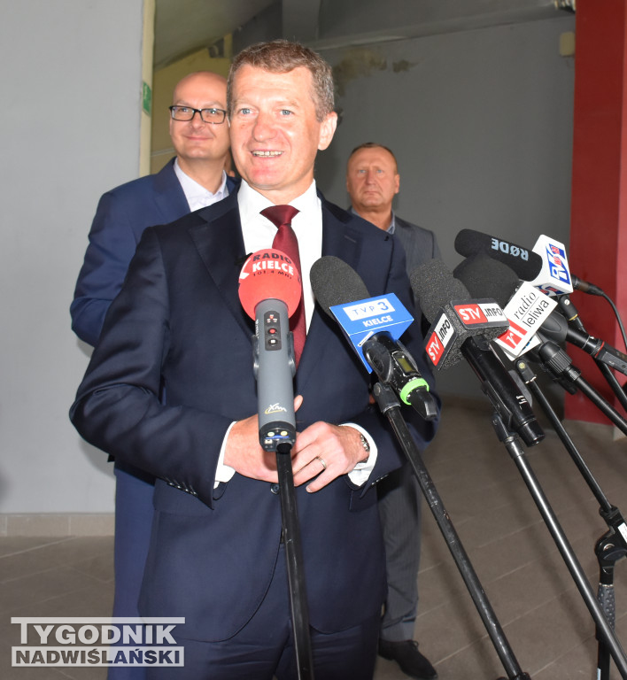 Wiceminister Ireneusz Raś w Sandomierzu