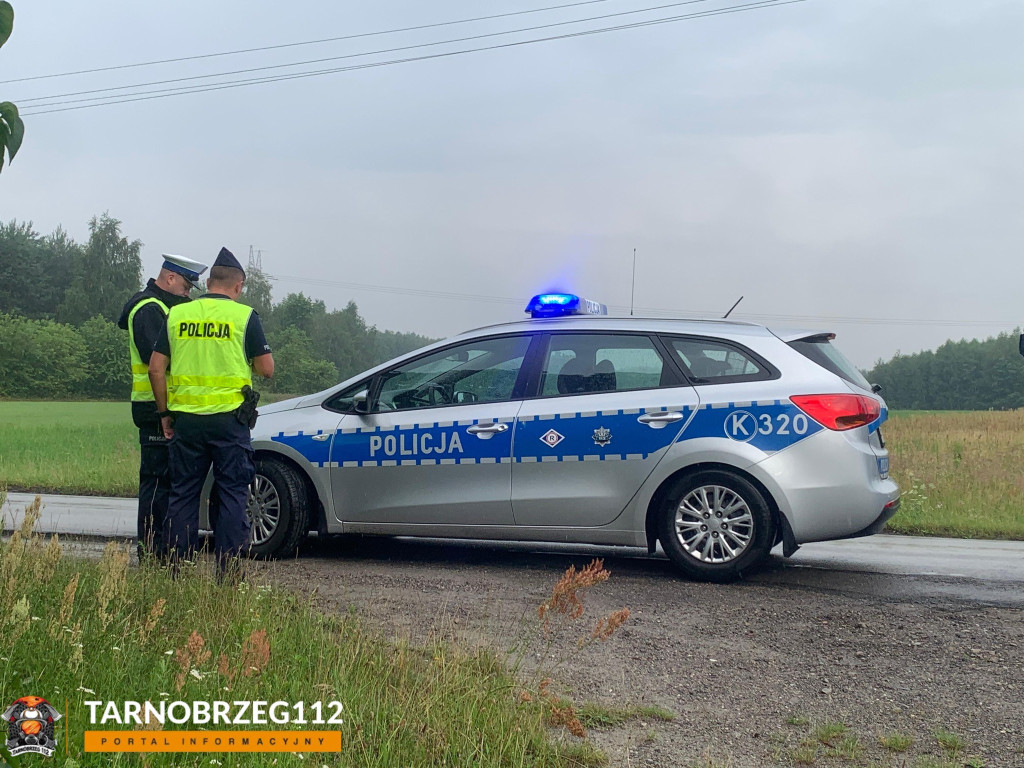 Wypadek w Stalach (18.07.25 r.)