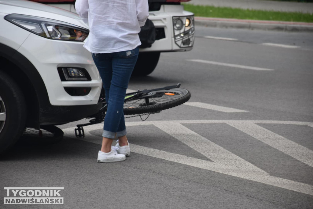 Potrącenie rowerzysty w Tarnobrzegu