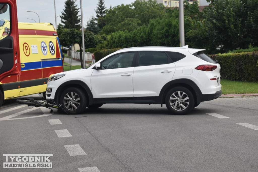 Potrącenie rowerzysty w Tarnobrzegu
