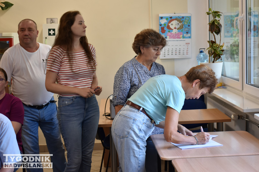 Spotkanie w sprawie budowy masztu w Sandomierzu