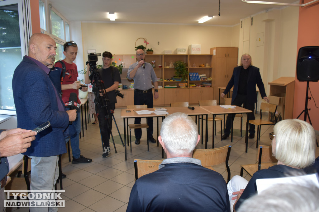 Spotkanie w sprawie budowy masztu w Sandomierzu