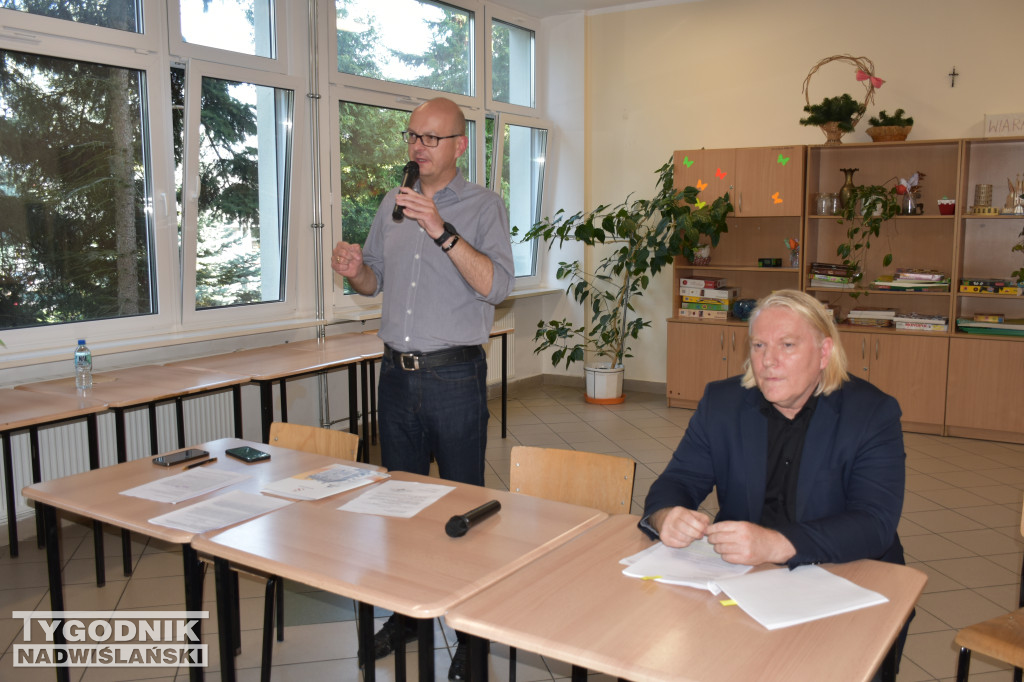 Spotkanie w sprawie budowy masztu w Sandomierzu