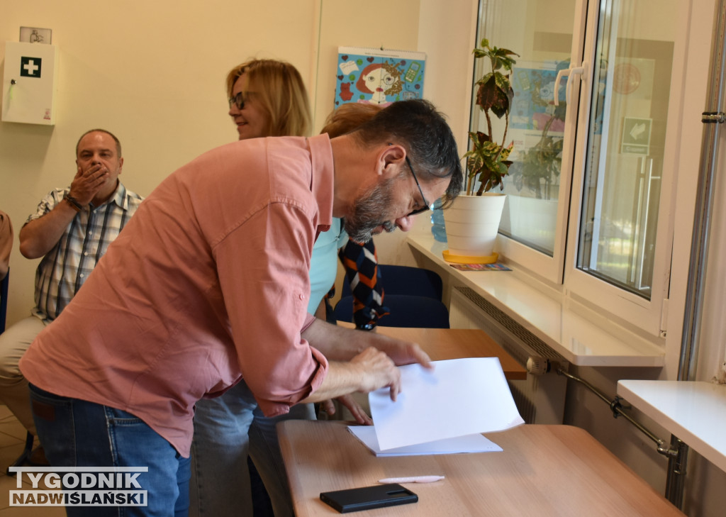 Spotkanie w sprawie budowy masztu w Sandomierzu