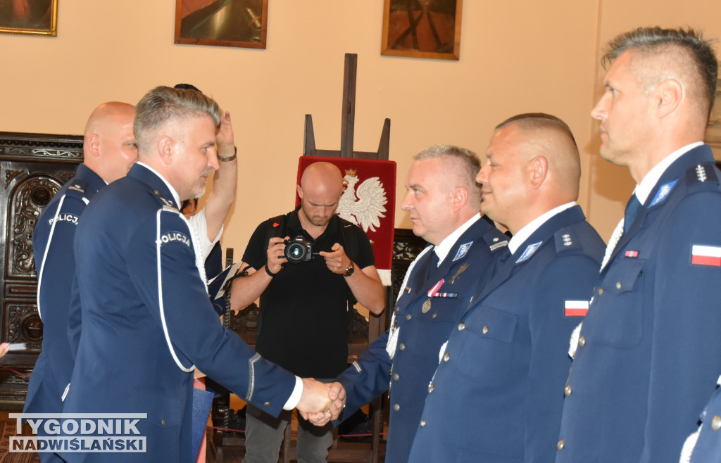 Powiatowe obchody Święta Policji w Sandomierzu