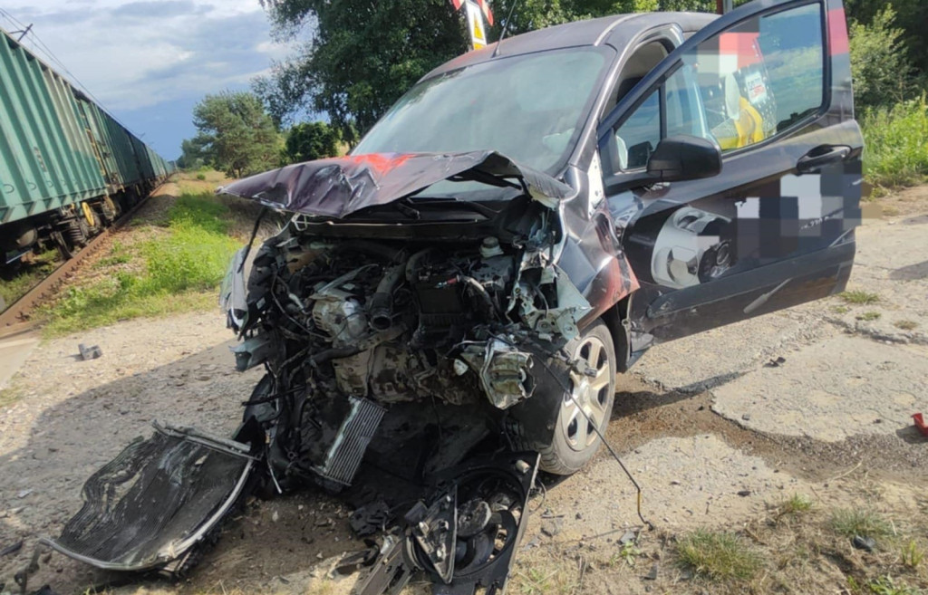 Wypadek na torach w Rytwianach