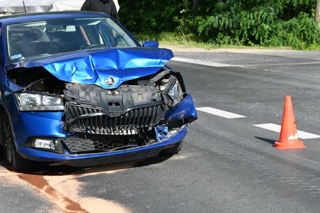 Wypadek w Stalach (24.07.25 r.)
