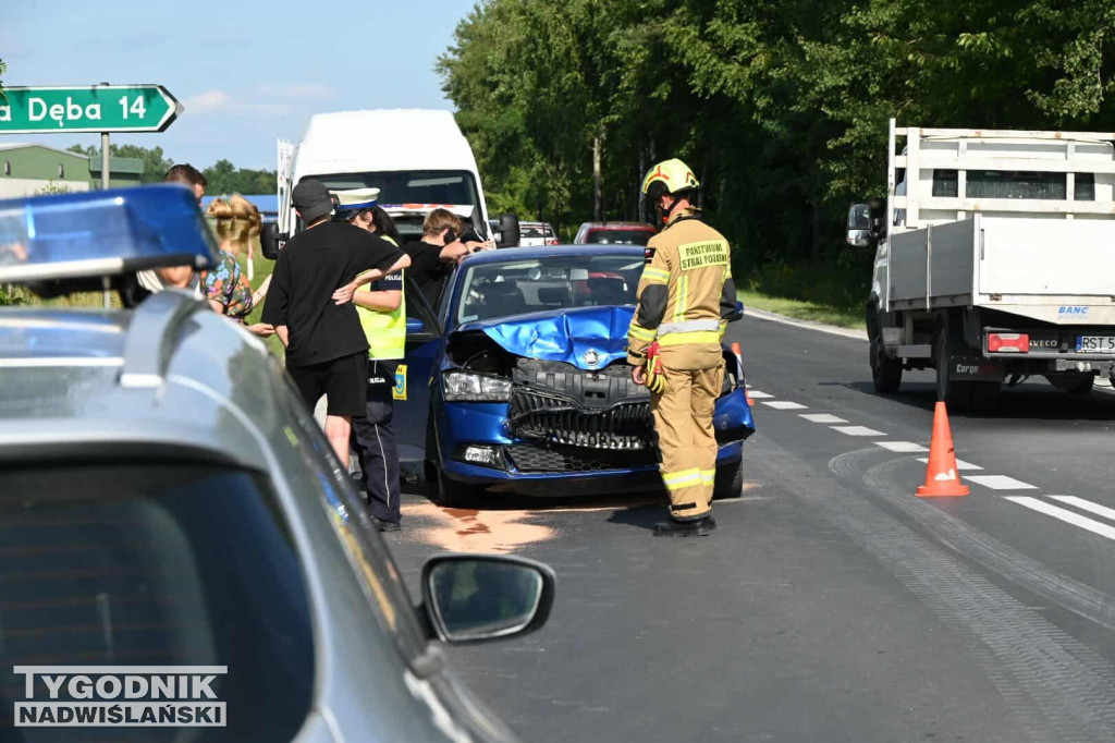 Wypadek w Stalach (24.07.25 r.)