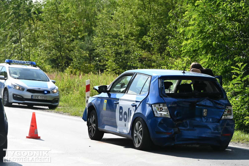 Wypadek w Stalach (24.07.25 r.)