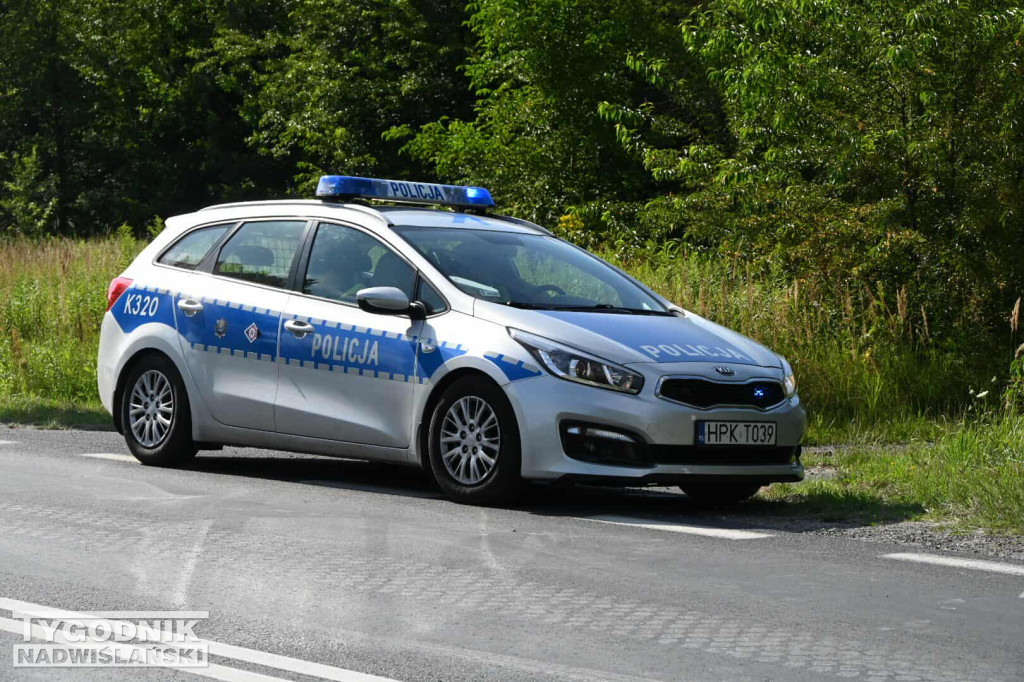 Wypadek w Stalach (24.07.25 r.)