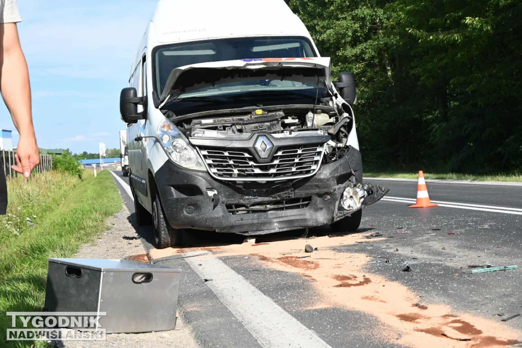 Wypadek w Stalach (24.07.25 r.)