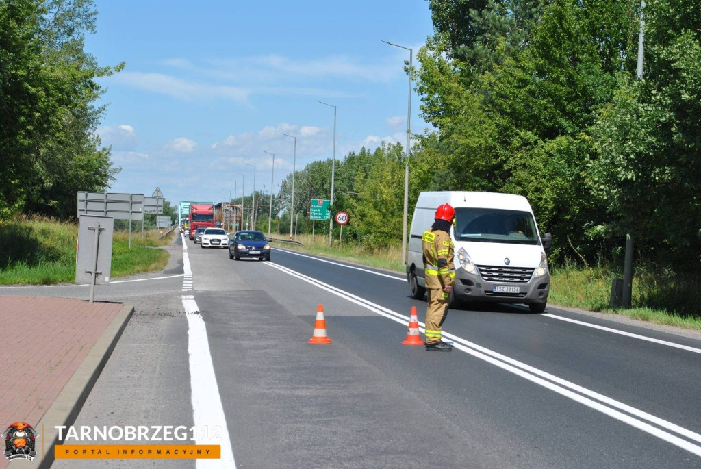 Wypadek w Nagnajowie (24.07.25 r.)