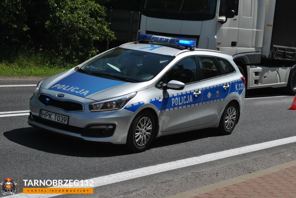 Wypadek w Nagnajowie (24.07.25 r.)