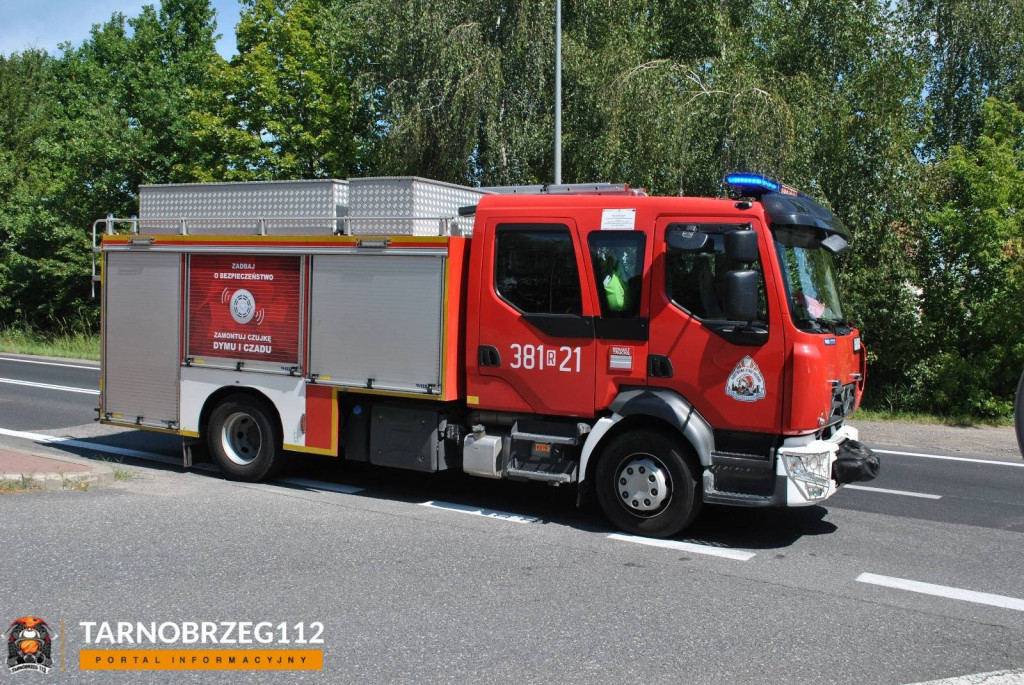 Wypadek w Nagnajowie (24.07.25 r.)