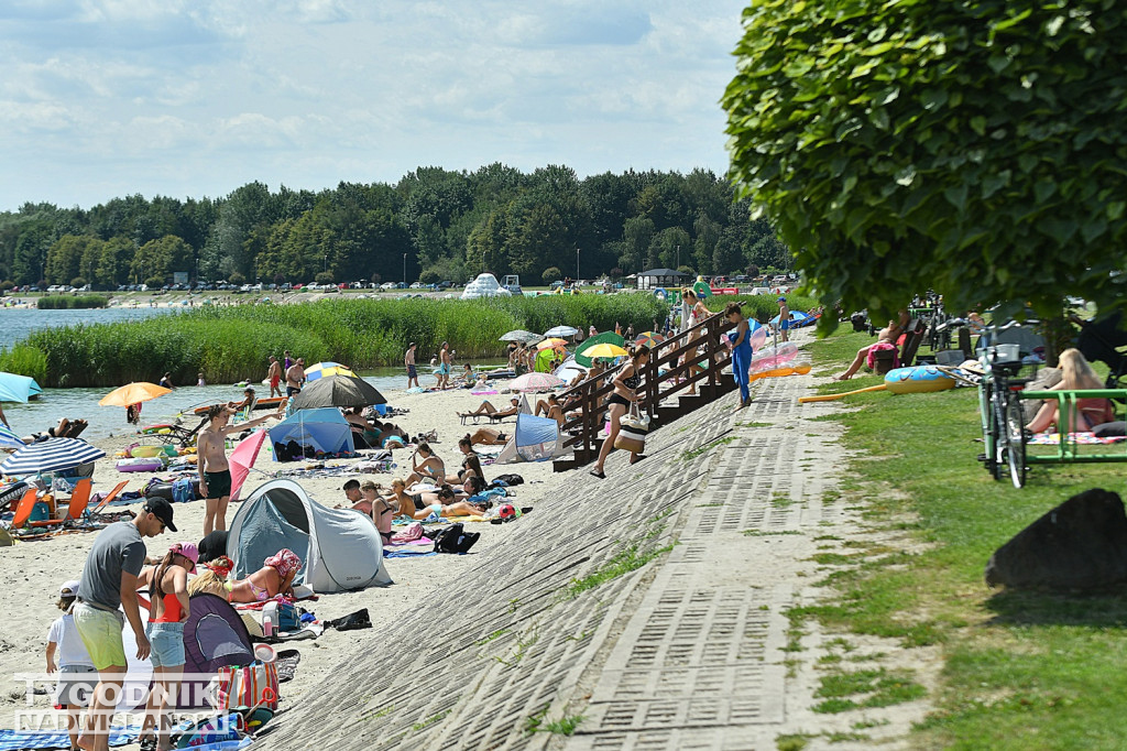 Czwartek, 24 lipca, nad Jeziorem Tarnobrzeskim