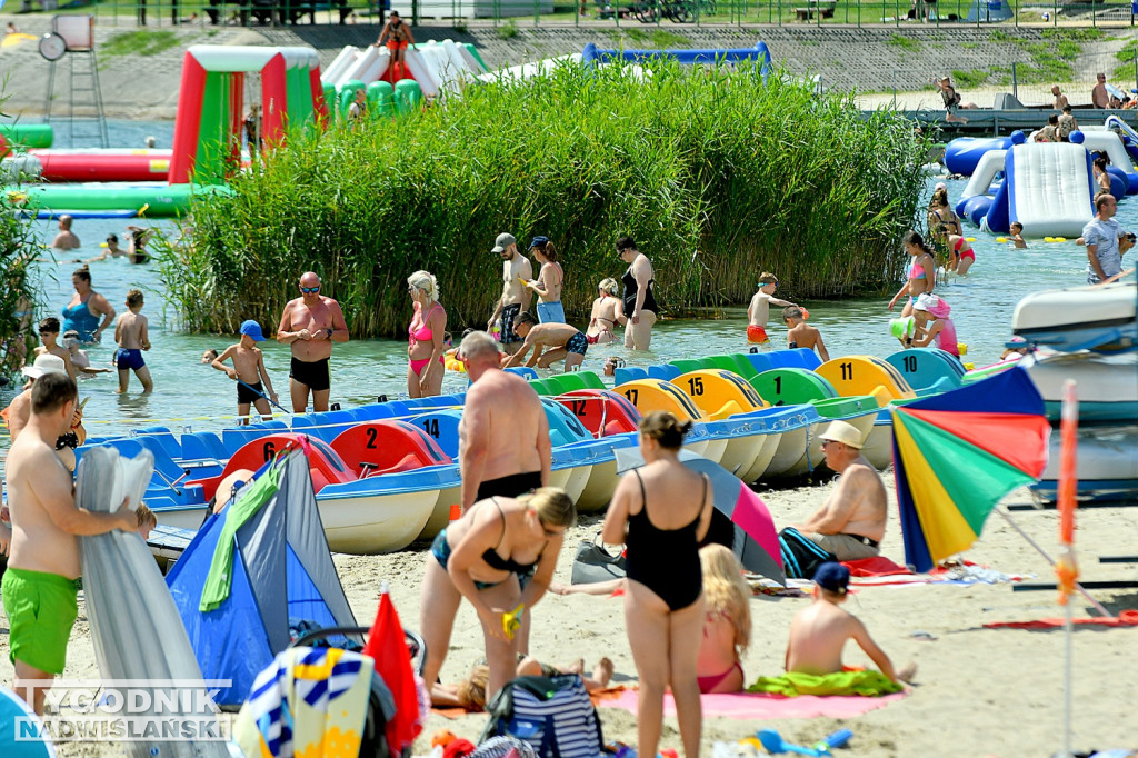 Czwartek, 24 lipca, nad Jeziorem Tarnobrzeskim