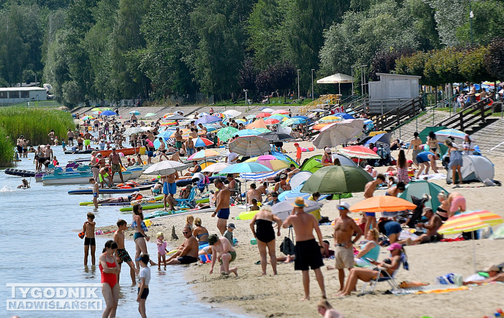 Czwartek, 24 lipca, nad Jeziorem Tarnobrzeskim