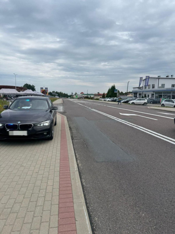 Wypadek na DK w Połańcu