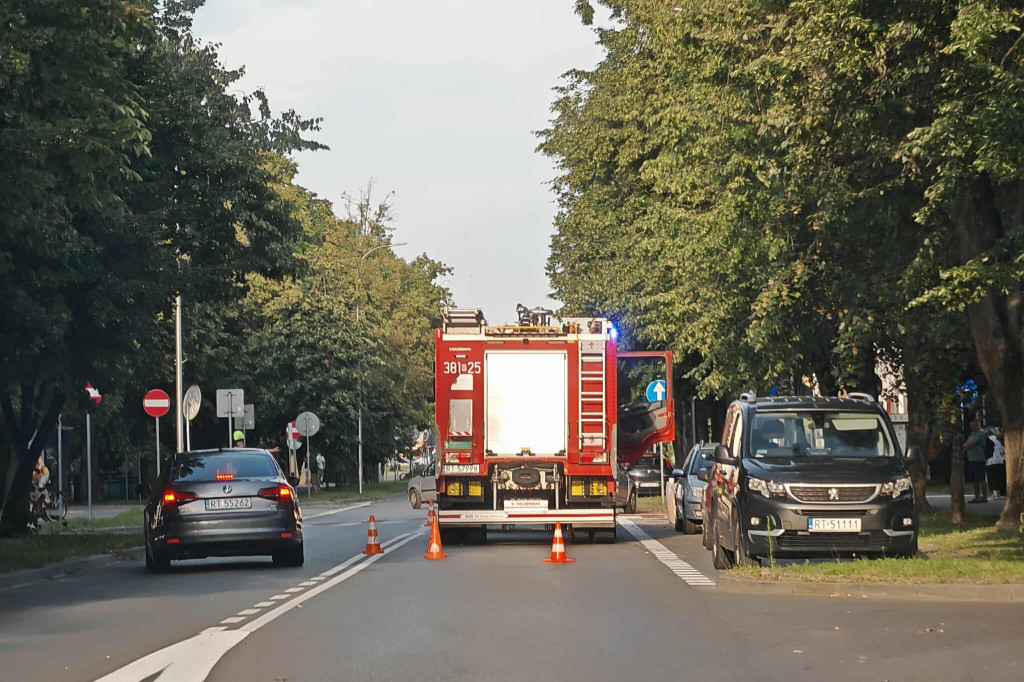 Wypadek na ul. Kopernika (24.07.25 r.)