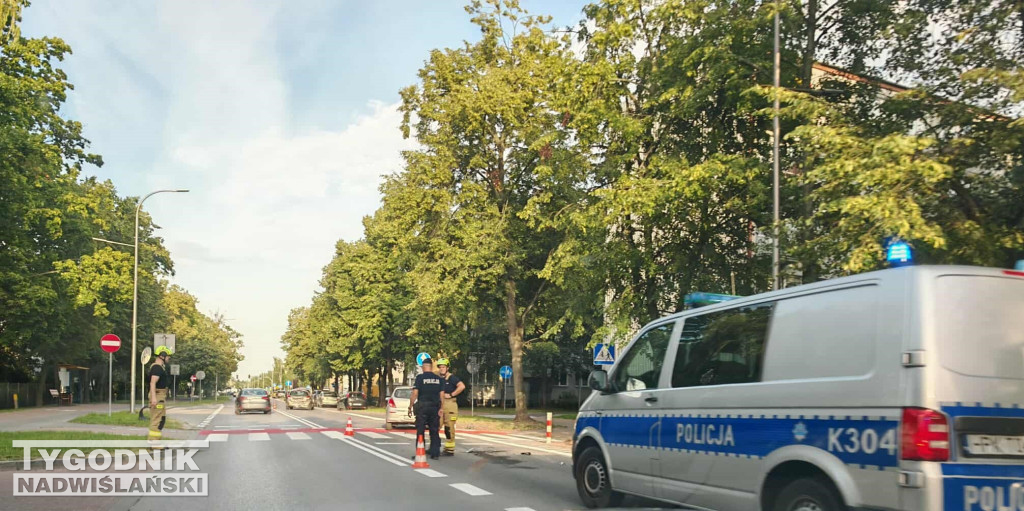 Wypadek na ul. Kopernika (24.07.25 r.)