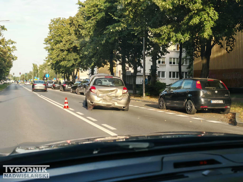 Wypadek na ul. Kopernika (24.07.25 r.)