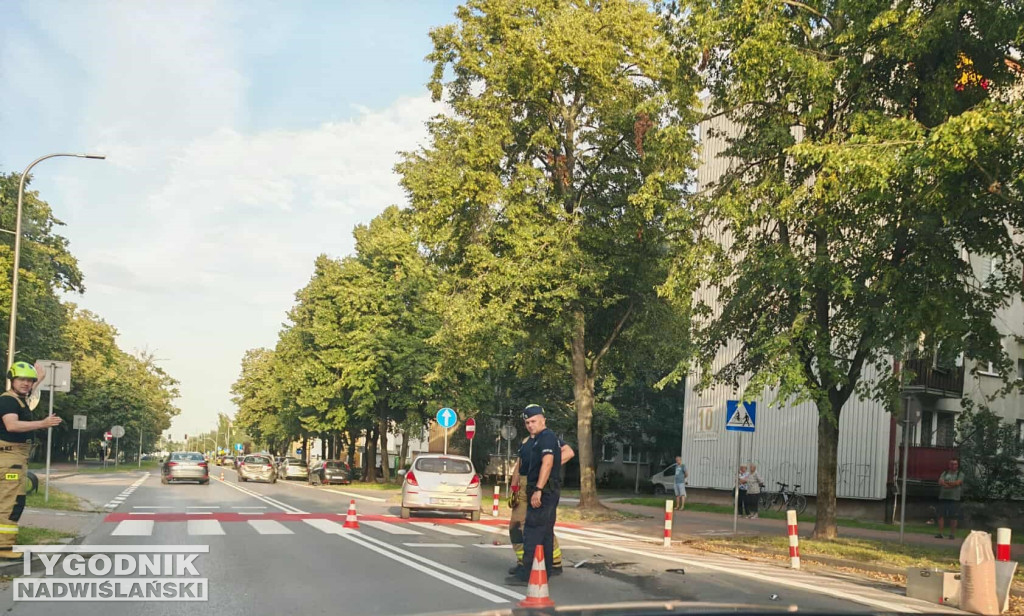 Wypadek na ul. Kopernika (24.07.25 r.)