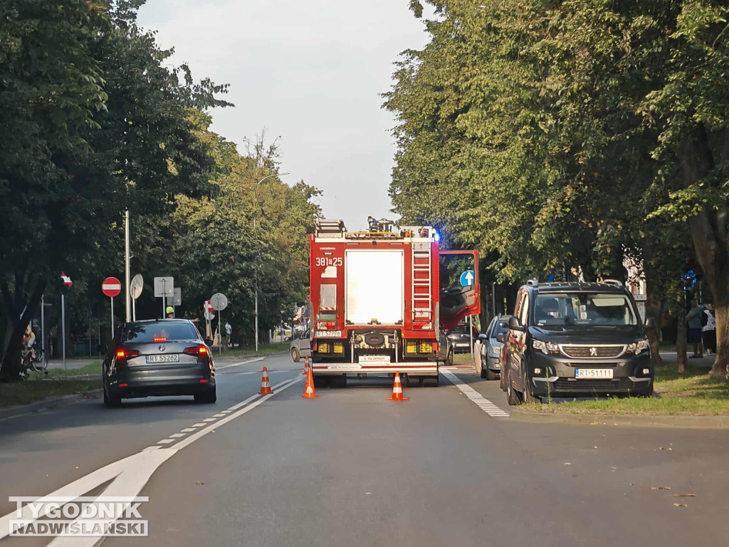 Wypadek na ul. Kopernika (24.07.25 r.)