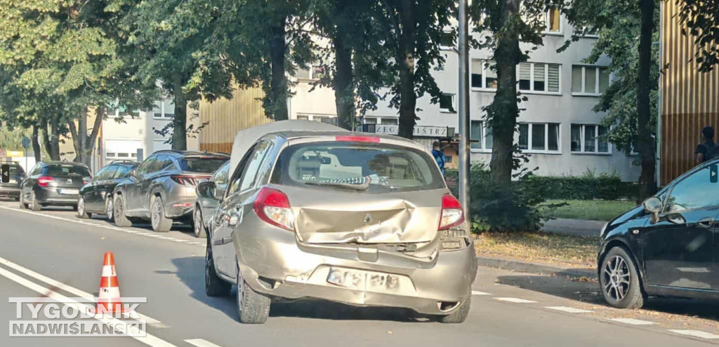 Wypadek na ul. Kopernika (24.07.25 r.)