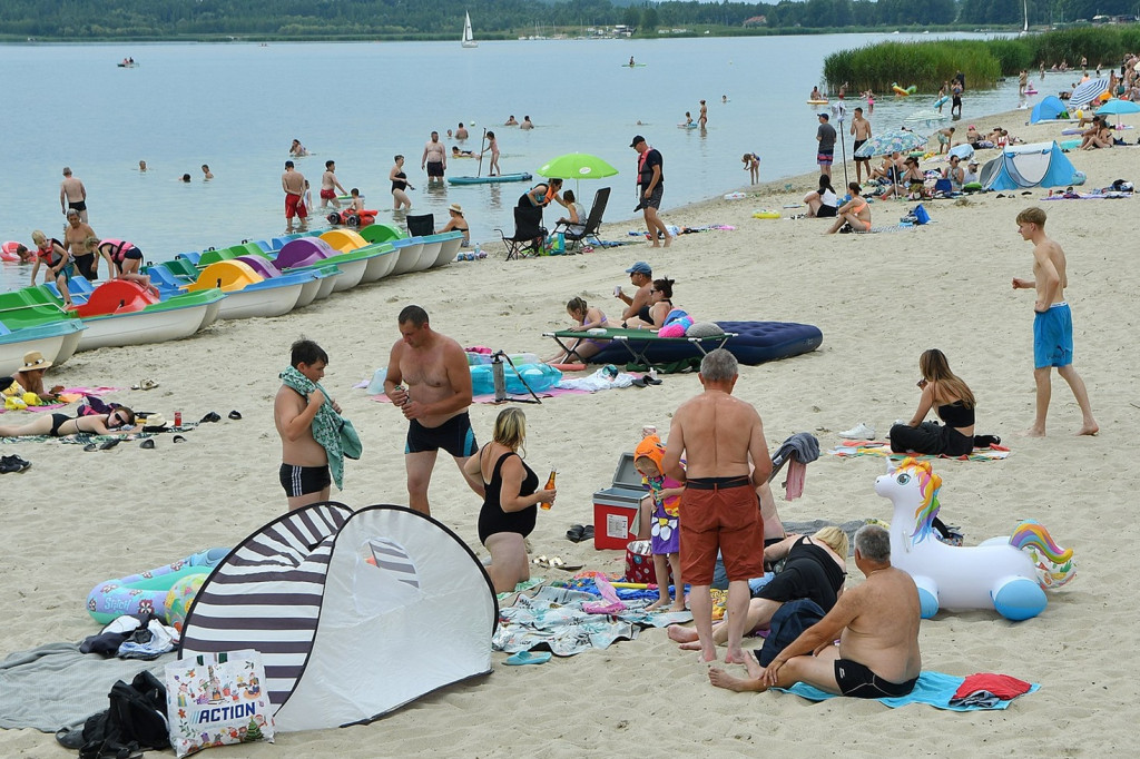 Sobota, 26 lipca, nad Jeziorem Tarnobrzeskim