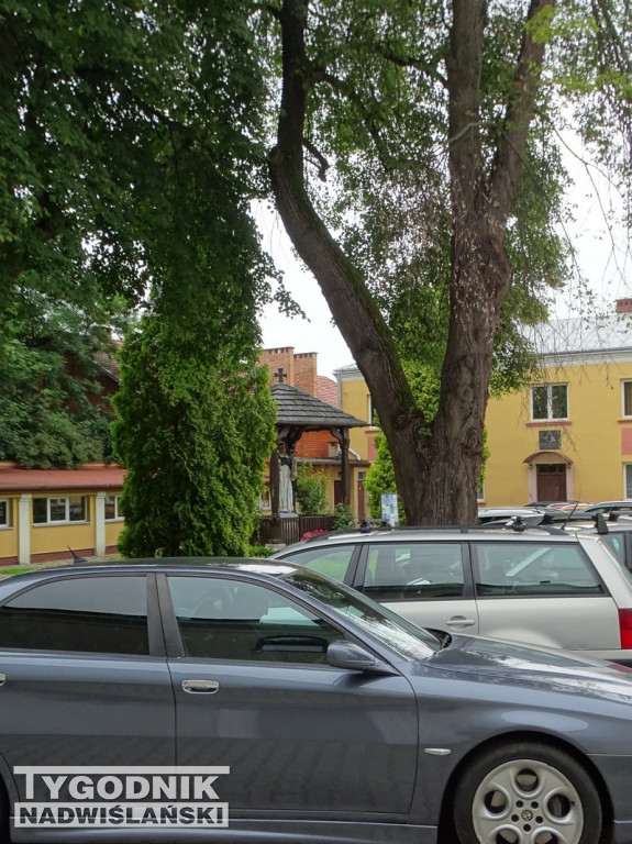 Święcenie pojazdów u dominikanów w Tarnobrzegu